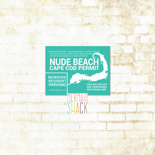 Cape Cod Nude Beach Sticker - Image 4